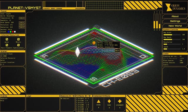 Three.js Resource Gathering Game